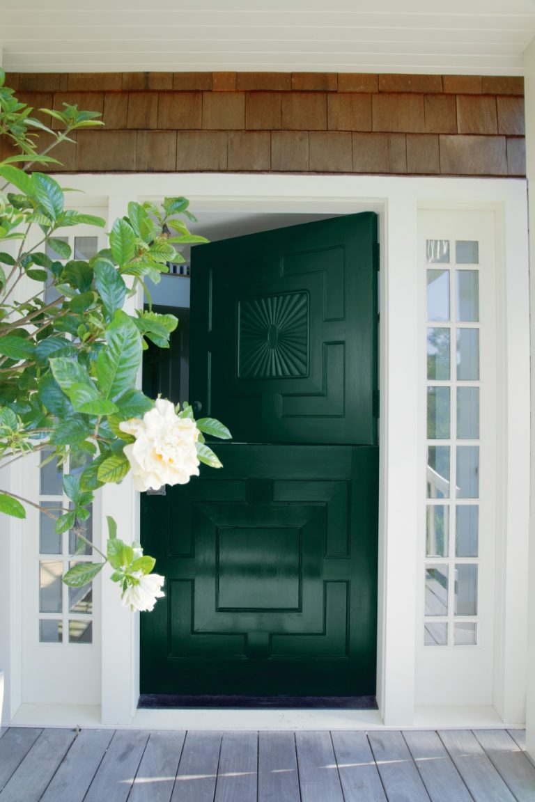 Dark Green Dutch Style Door